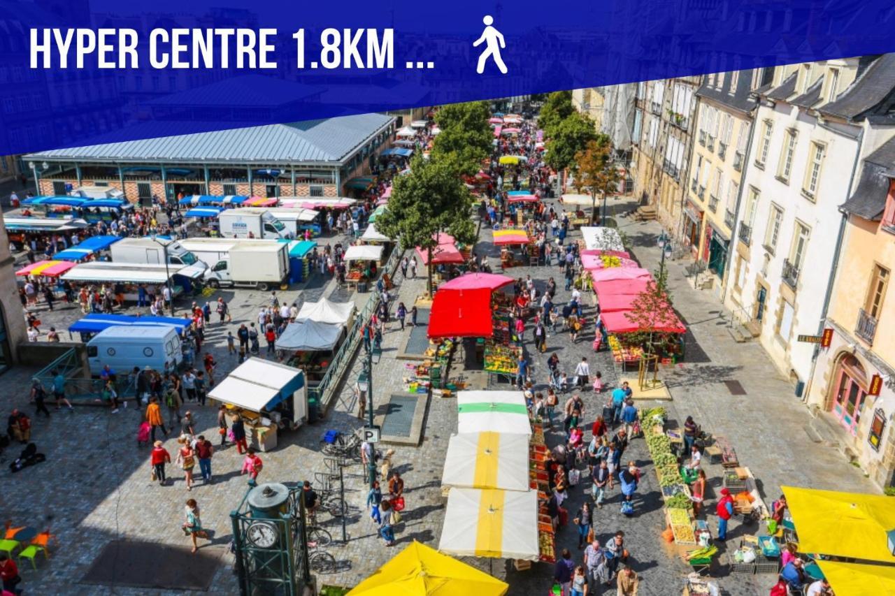 Appart'Hodromme Longchamp Rennes Esterno foto